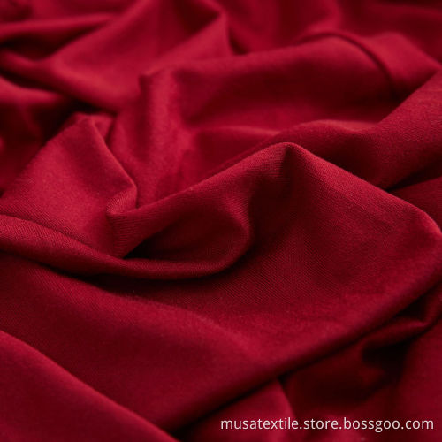 Polyester Spandex Fabric Dty Microfiber DBP Fabric
